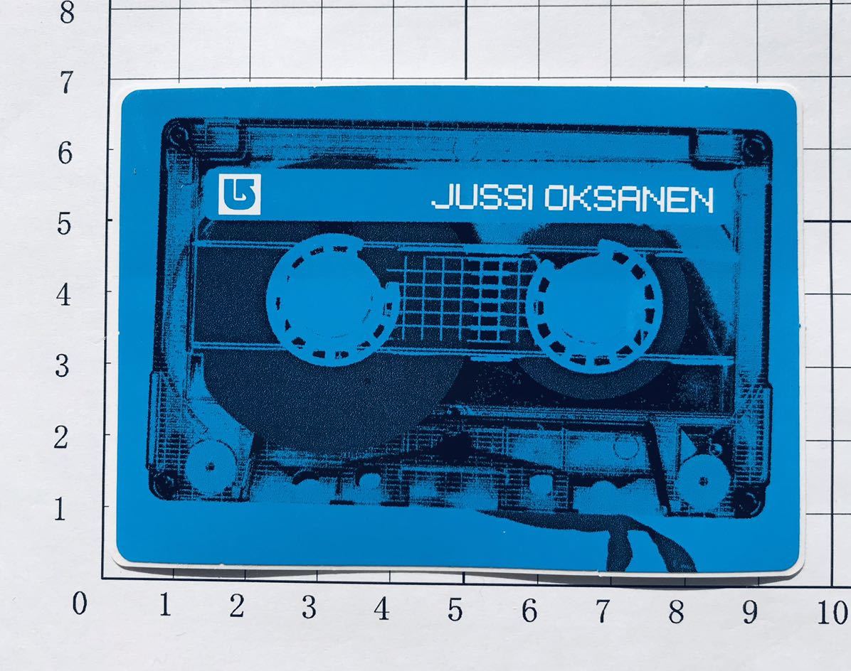 BURTON SNOWBOARDS JUSSI OKSANEN Sticker Burton Snowboards Jussi Oksanen Sticker B