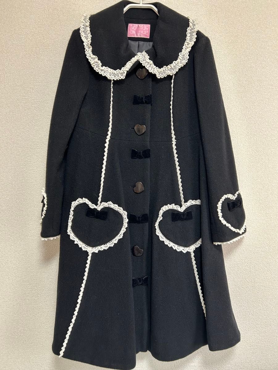 Preview of アンジェリックプリティ Lovelyハートポッケコート ブラック