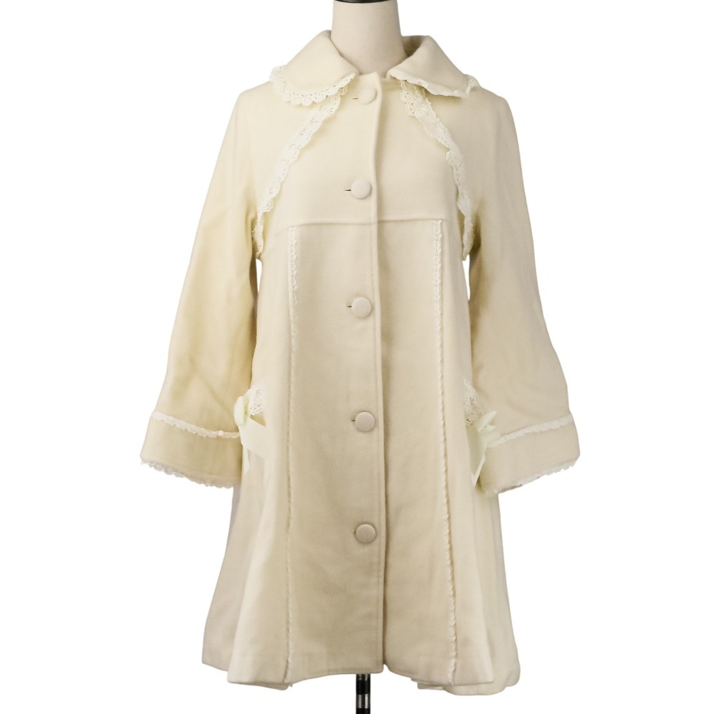 Preview of 美品 24AW BABY, THE STARS SHINE BRIGHT ベイビーザスターズシャインブライト 小公女コート ウールコート アイボリー