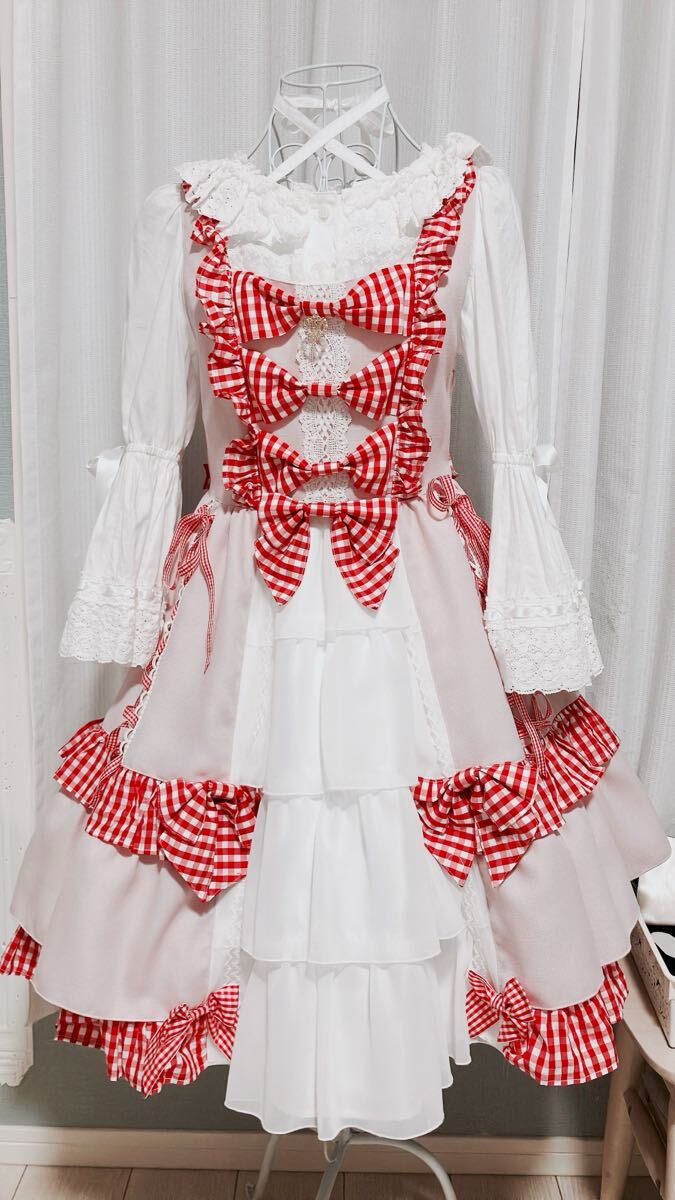 Preview of BABY, THE STARS SHINE BRIGHT Jumper Skirt, Princess Sleeve Blouse, Lolita Fashion