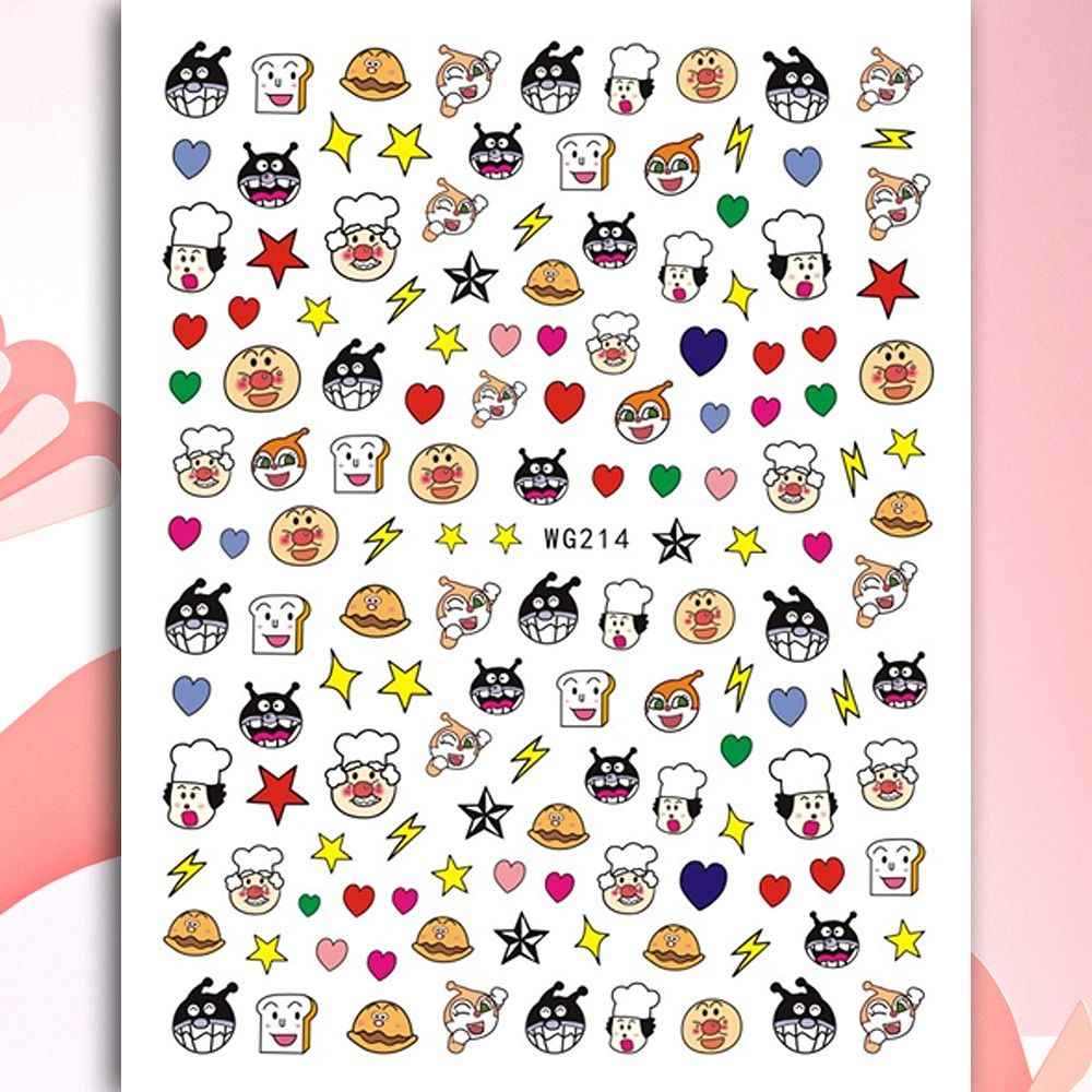 Anpanman Nail Stickers, Nail Art Stickers