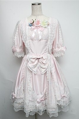 Preview of BABY,THE STARS SHINE BRIGHT / Fantasy Flower Princessワンピース ピンク S-26-05-06-1008-BA-OP-SZ-ZS