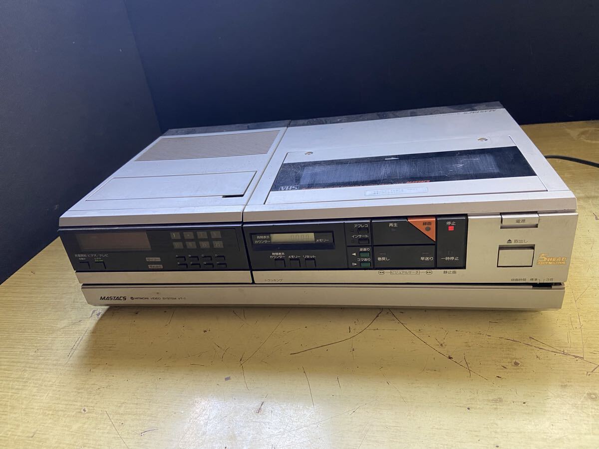 日立vhsビデオデッキ