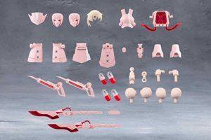 Preview of Metamorphosis Unit Ex-Armor Pink Nurse [Infinite Encounter Megalomaria] CX046 Plastic Model Parts Metamorphosis Unit