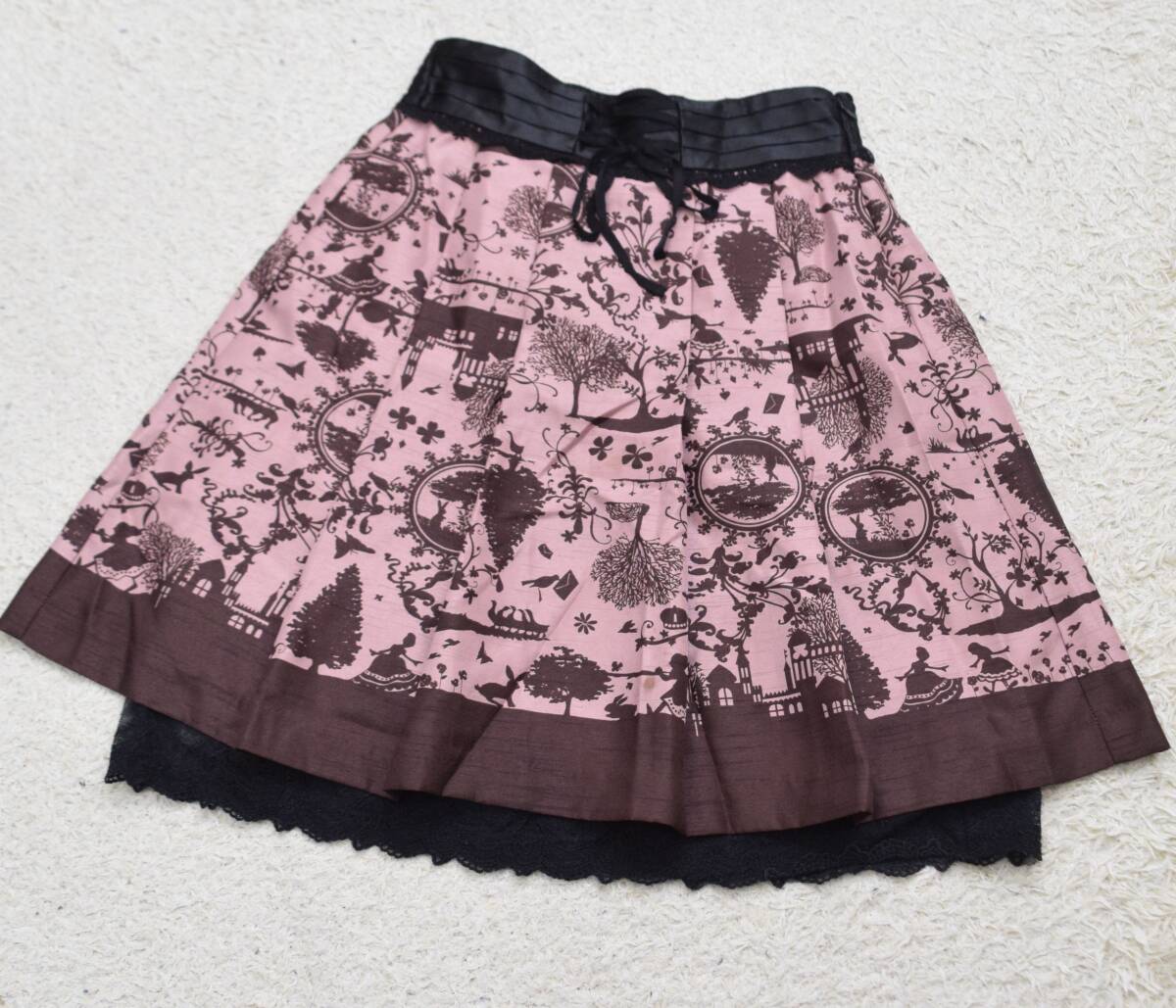 Preview of axes femme アクシーズファム メルヘン スカート サイズM フェミニン ロリータ skirt