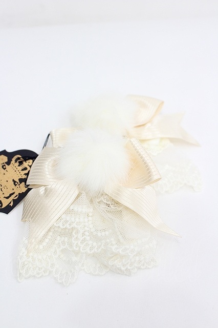 Preview of ALICE and the PIRATES / コロンビーヌポンポンファーアンクレットカバー 生成り I-26-05-22-105-PA-ZA-SA-ZI