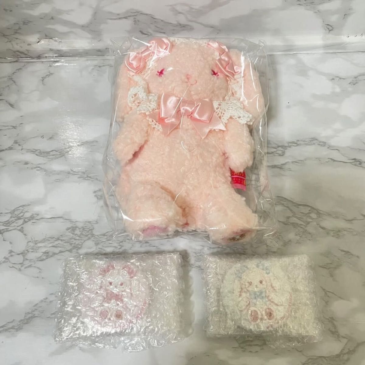 Preview of 【新品未開封品】BABY もしもしうさくみゃちゃん スマホポーチ ピンク BABY THE STARS SHINE BRIGHT