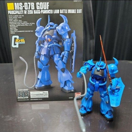 HG ガンプラ ジャンク グフ　3号機 HG グフ 完成品 ガンプラ ジャンク | Shop at JDirectItems Fleamarket