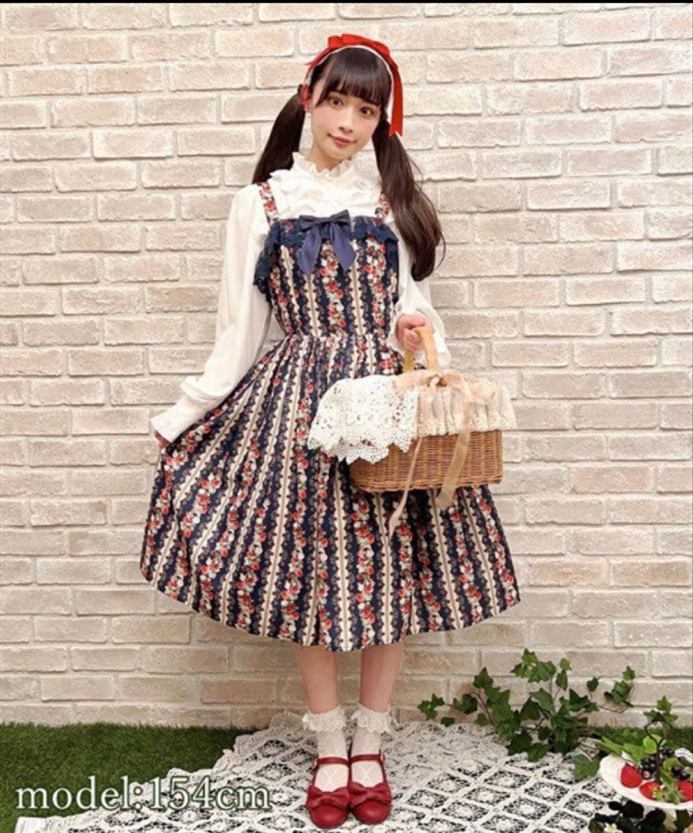 Preview of 新品タグ付き★アクシーズファムaxes femme kawaiiローズベリーガーデンジャンスカワンピース
