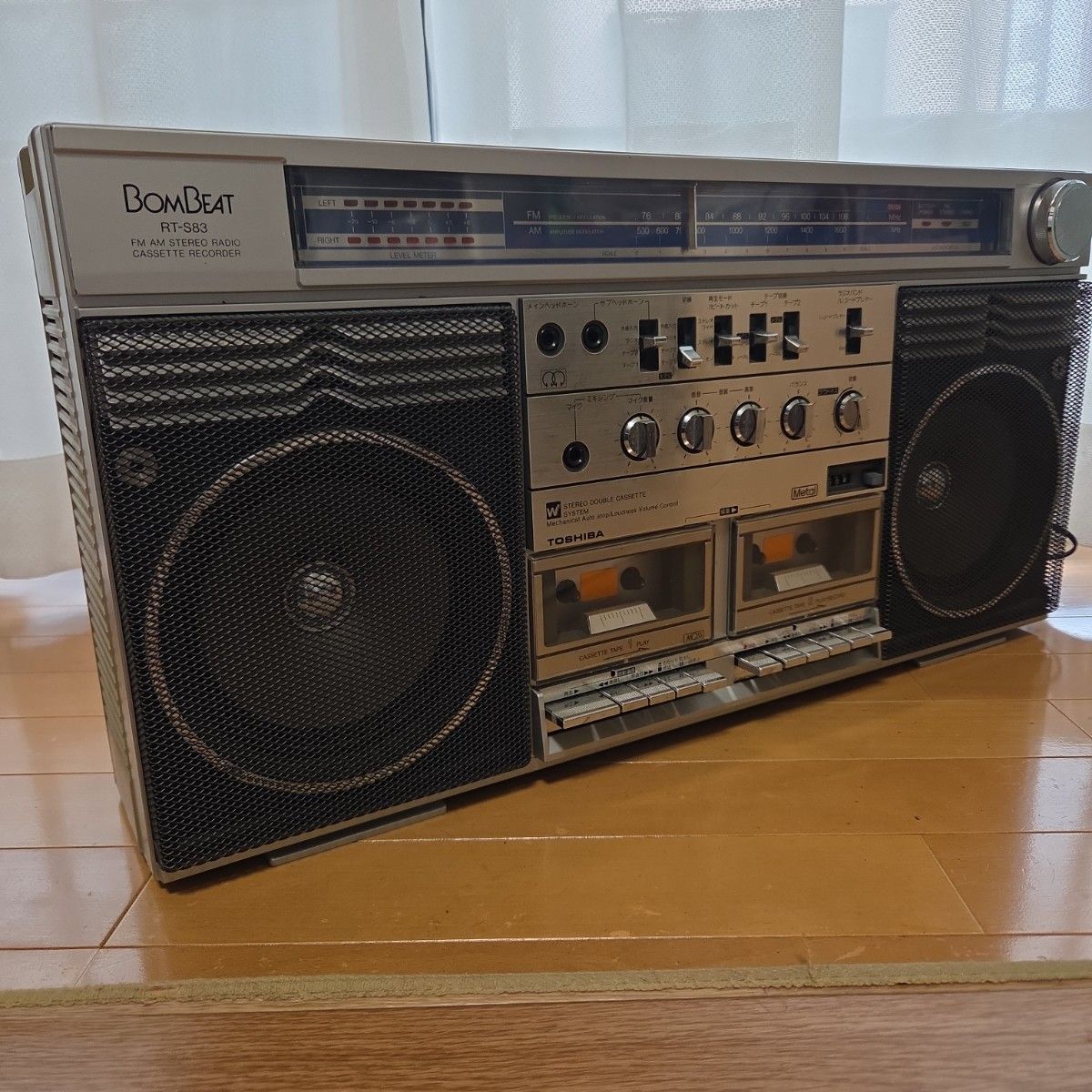 TOSHIBA 東芝 ラジカセ bombeat
