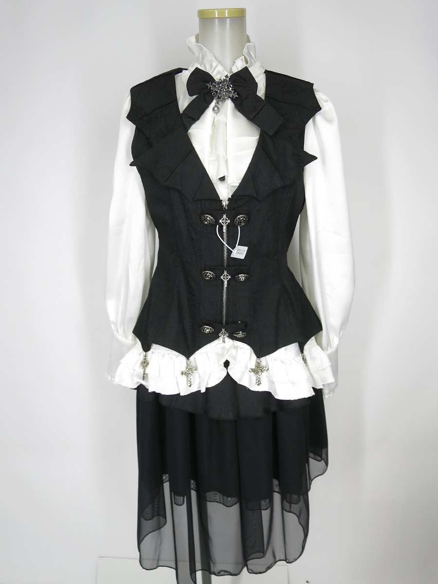 Preview of A Message from an Unknown Star / Blood Duke Set (Vest, Skirt & Blouse) / Gothic & Lolita Gothic Lolita Gothic Style [B76319]