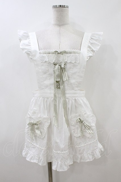 Preview of BABY, THE STARS SHINE BRIGHT / Sweet Starry Sky Apron, Free Size, Off-White/Gold, H-26-08-06-001-BA-OP-NS-ZH