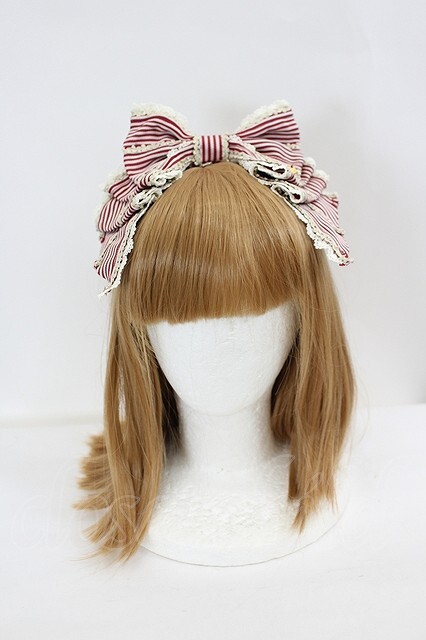 Preview of BABY,THE STARS SHINE BRIGHT / Coppelia カチューシャ 赤 I-26-07-27-069-BA-AC-SA-ZI