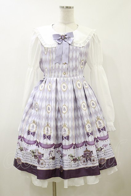 Preview of Amavel / Classical Maiden ティアードワンピース Free パープル H-26-08-05-080-CA-OP-NS-ZH