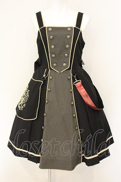 Preview of metamorphose / Wizarding Lesson ~The Beginning of a Wizard~ Jumper Skirt, Black O-26-07-23-057-ME-OP-IG-OS