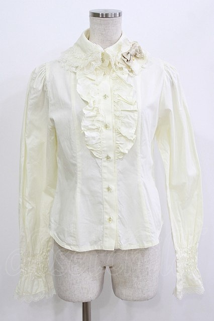 Preview of BABY, THE STARS SHINE BRIGHT / Star Blouse, Free Size, Natural White, H-26-08-21-066-BA-BL-NS-ZH