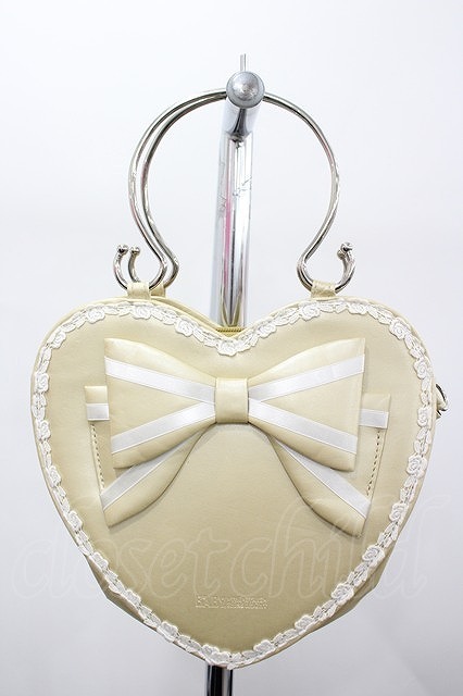Preview of BABY, THE STARS SHINE BRIGHT / Ribbon Heart Bag Gold I-26-08-20-119-BA-BG-SA-ZI