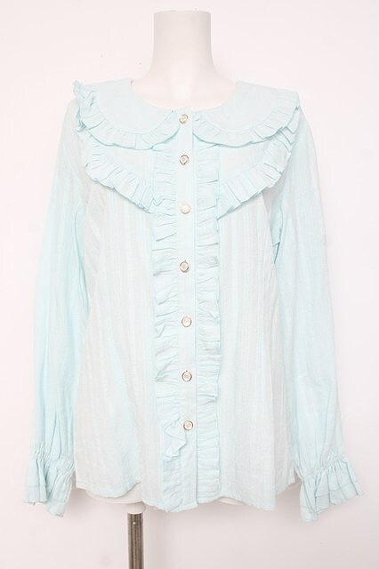 Preview of Uncle's Workshop (Overseas Lolita) / Round Collar Blouse L Saxophone Y-26-08-16-037-LO-BL-SZ-ZY