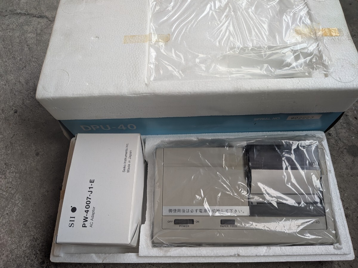 SII Seiko Instruments Thermal Printer DPU-40 Standalone Printer Unit Thermal Printer