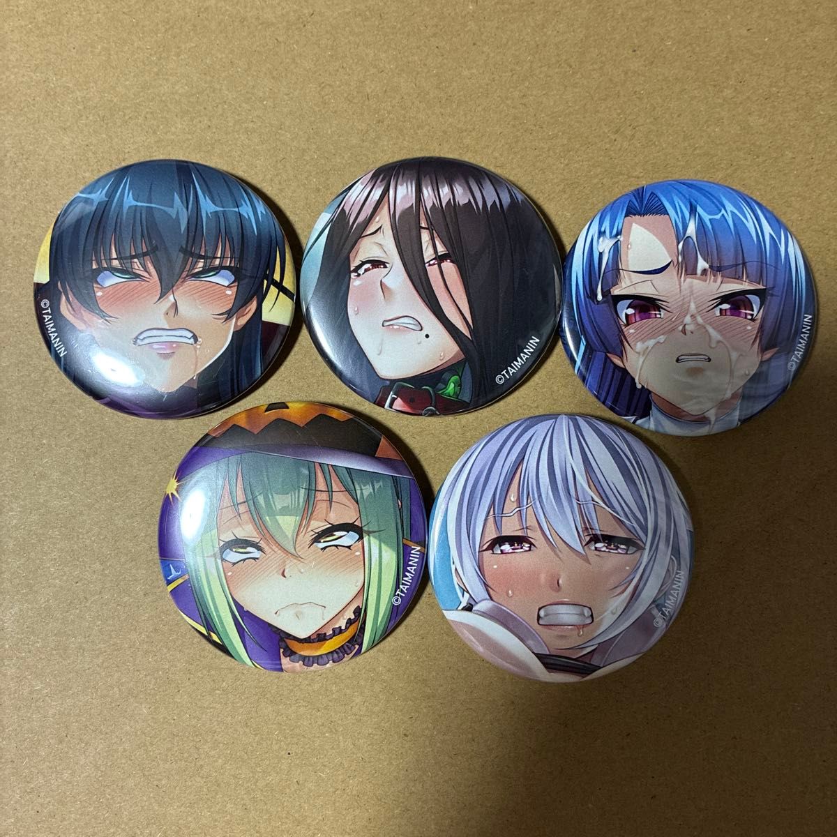 C108 対魔忍 缶バッジ レア 対魔忍セット