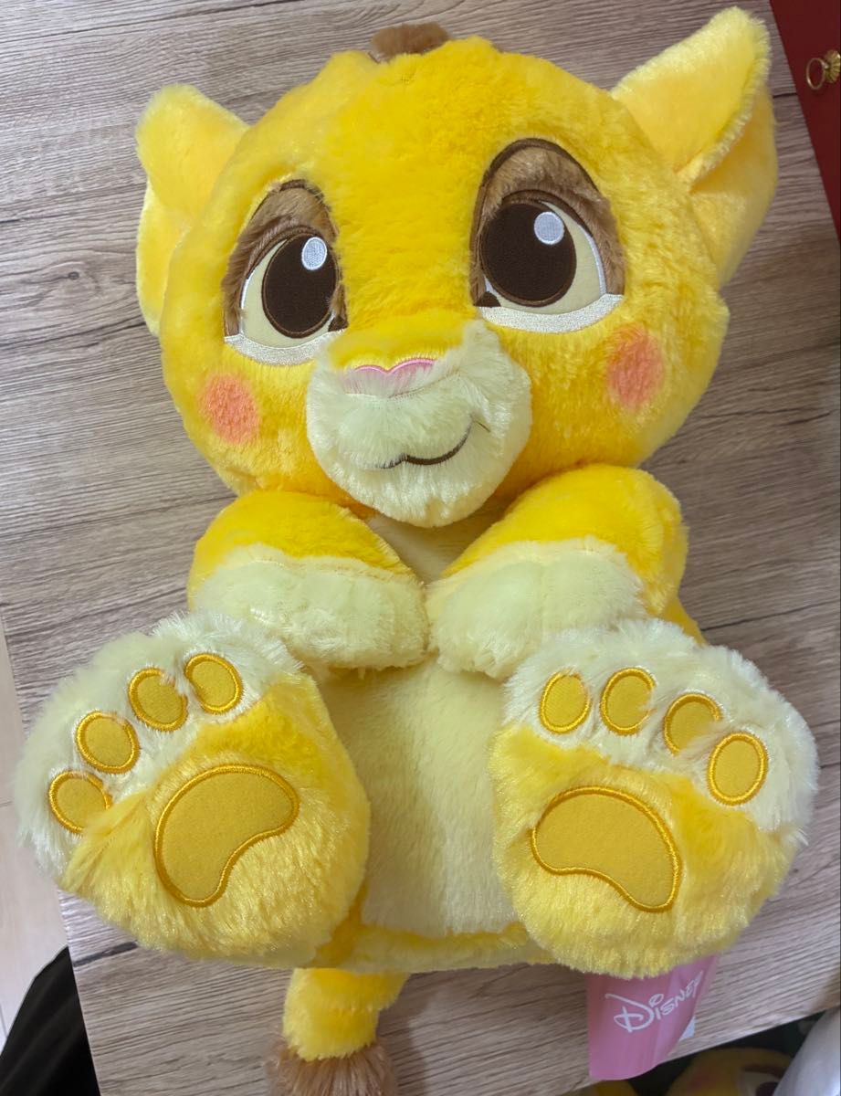 ライオンキング マスコット シンバ ベビーシンバ ぬいぐるみ ボール