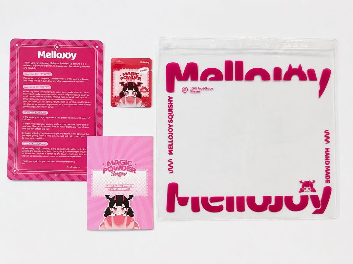 mellojoy メロジョイ スクイーズ マジックパウダー2つ 入れ替え袋2枚