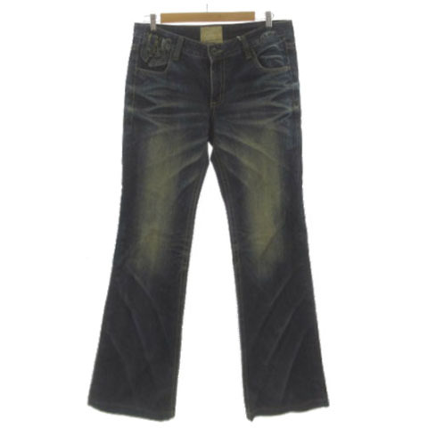 Preview of ロリータジーンズ LOLITA JEANS ブーツカットジーンズ デニム ヴィンテージ加工 コットン インディゴ ブルー 青 36 メンズ