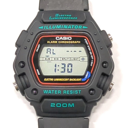 Casio Standard Quartz Watches Digital Watch DW-290-1V Men's Clothing Accessories Casio
