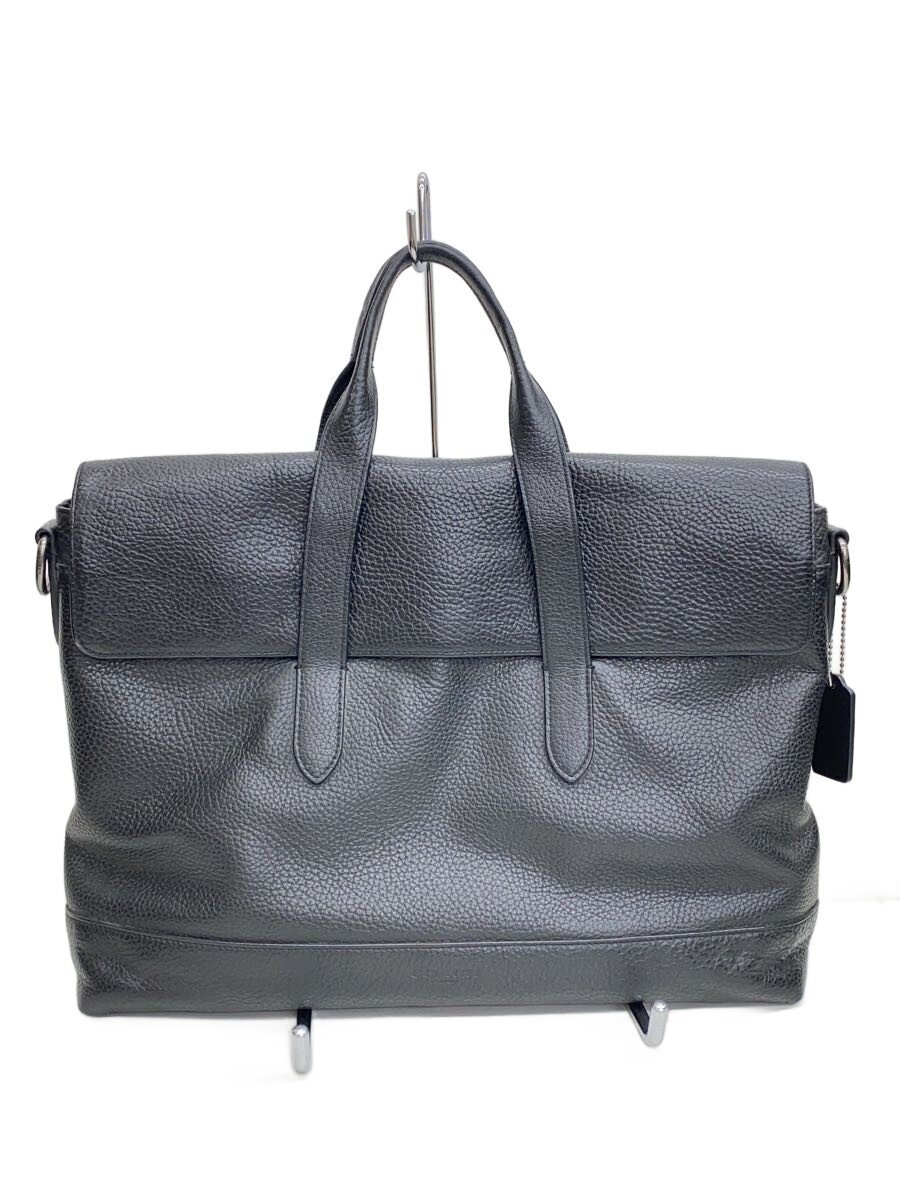 COACH Hamilton Portfolio Briefcase / Briefcase / Leather / Black / F75757
