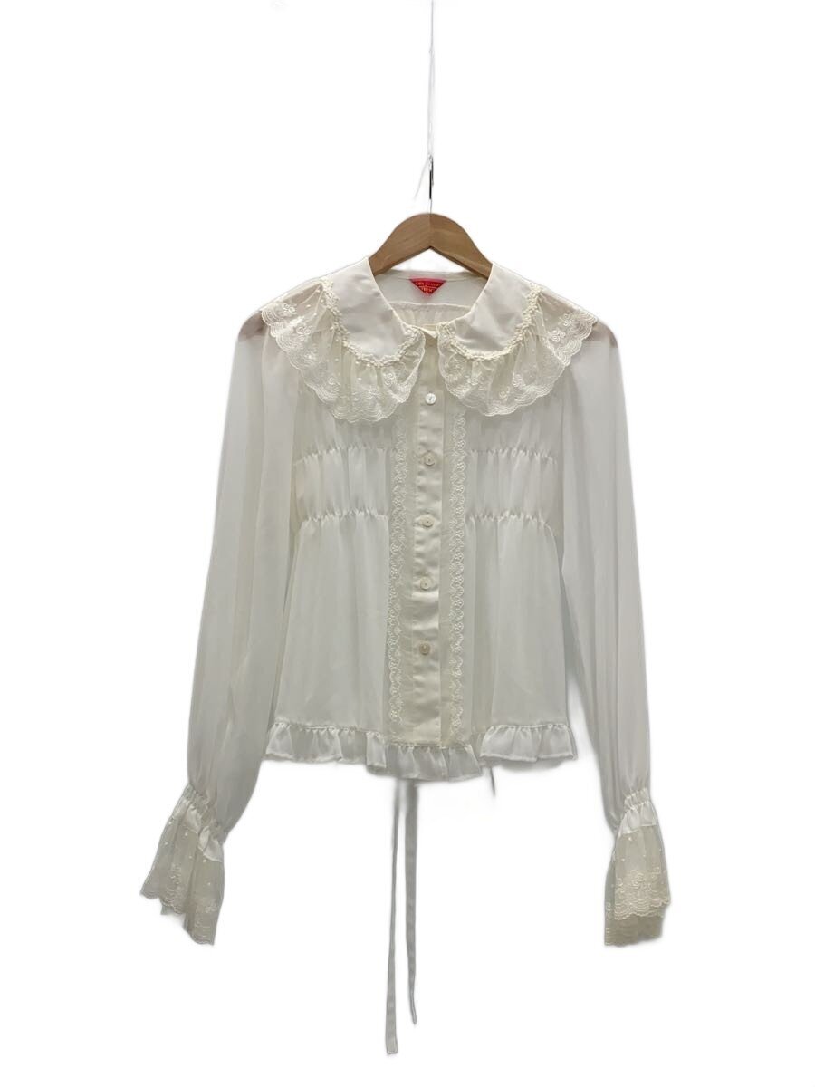 Preview of BABY, THE STARS SHINE BRIGHT ◆ Long-sleeved blouse / - / Polyester / White / Solid color / Lolita /