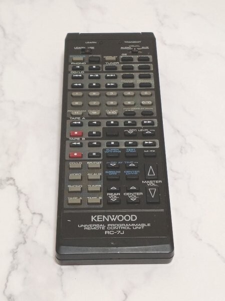 Kenwood ミニコンポ リモコン付 動作確認済 kenwood(ケンウッド)(ミニコンポ))