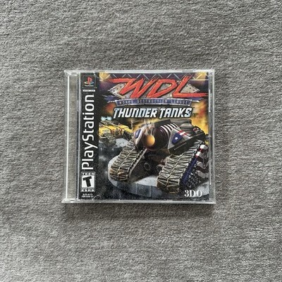 WDL Thunder Tanks (PlayStation 1 PS1) 동작 확인 완료 해외 즉결