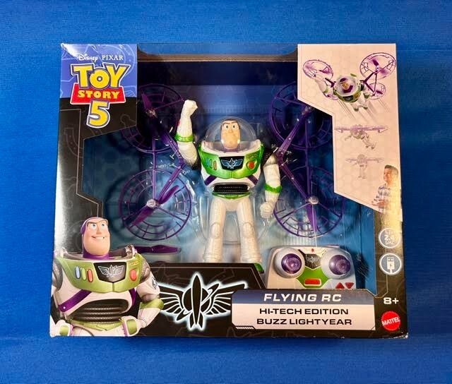 high tech Buzz Lightyear Action Figures Disney Toy Story 5 Flying RC Remote Drone (Overseas) - Buy It Now