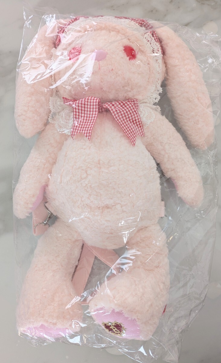 Preview of BABY, THE STARS SHINE BRIGHT うさくみゃ リュック 大 チェックリボン ロリィタ ロリータ