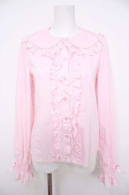 Preview of Angelic Pretty / Sweet Heartブラウス ピンク Y-26-08-24-023-AP-BL-SZ-ZY