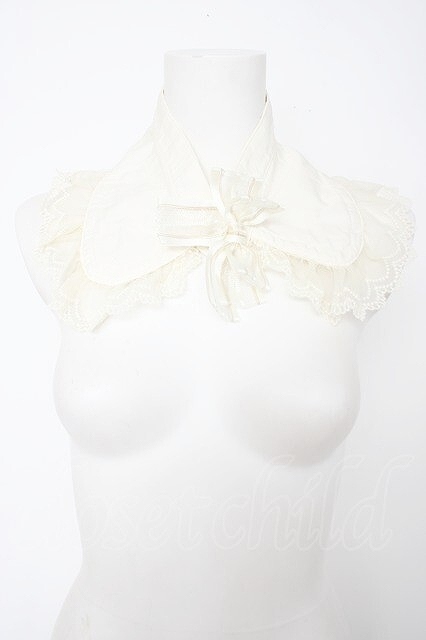 Preview of ALICE and the PIRATES / Jewel Box Bijou Detachable Collar, Natural White Y-26-08-29-009-PA-ZA-SZ-ZY