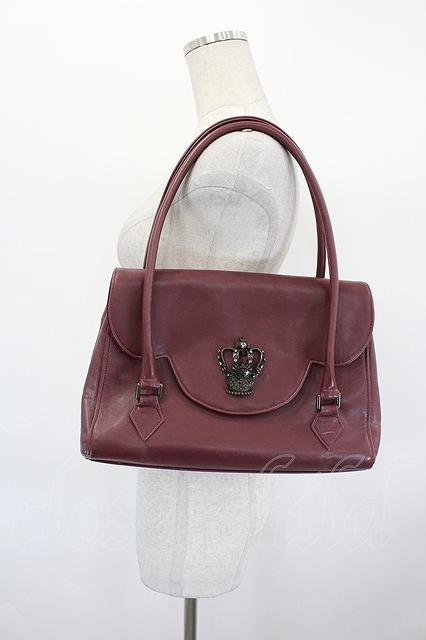 Preview of BABY, THE STARS SHINE BRIGHT / Crown Elegant Bag Bordeaux I-26-08-30-116-BA-BG-SA-ZI