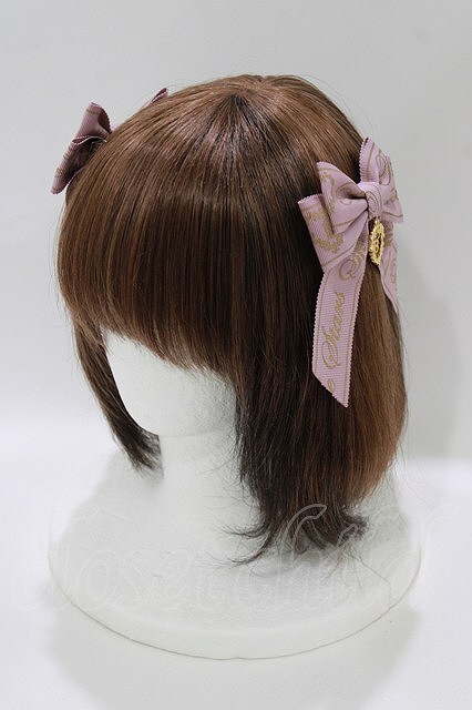 Preview of BABY, THE STARS SHINE BRIGHT / Best Wishes Simple Ribbon Clip Lavender H-26-09-03-074-BA-AC-NS-ZH