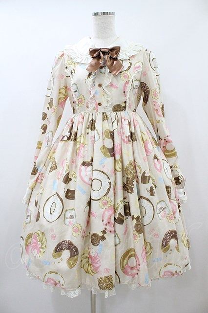 Preview of Angelic Pretty / Baked Sweets Paradeワンピース Free アイボリー H-26-08-30-1035-AP-OP-NS-ZH
