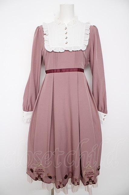 Preview of Amavel / Bon Bon Chocolatロングワンピース F ピンク Y-26-09-16-101-CA-OP-SZ-ZY