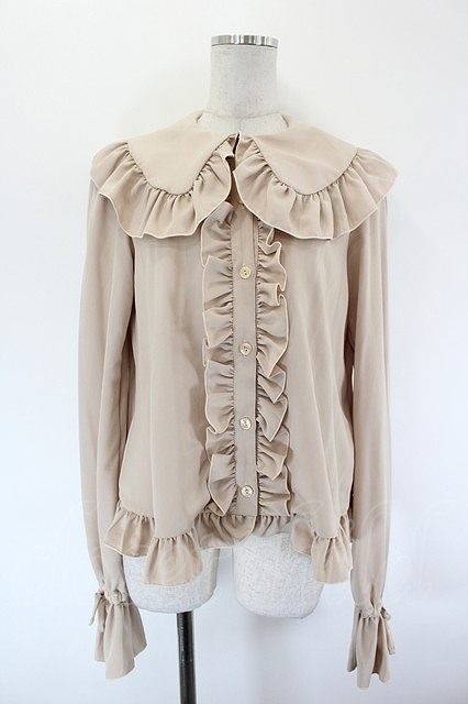 Preview of Angelic Pretty / Canon Blouse Beige I-26-09-16-012-AP-BL-TE-ZI