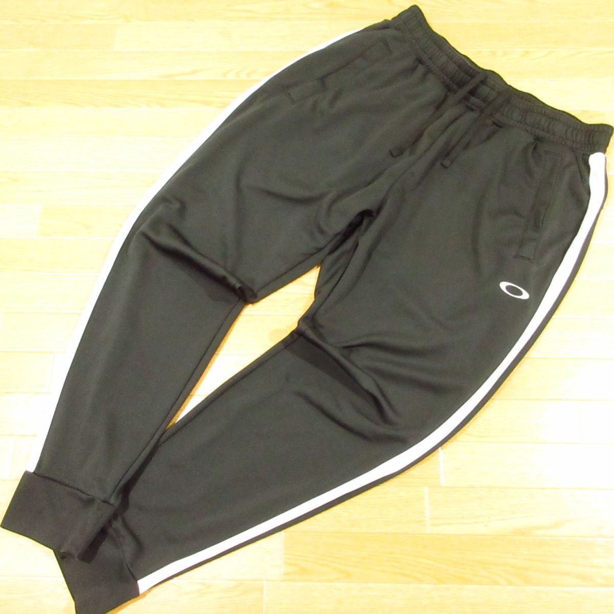 ◎Excellent condition! OAKLEY Joggers Trousers Track Pants NHANCE MULTI KNIT PANTS Men's Black Size L ◆PA8081