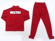 Used clothing and accessories: Nekoma High School tracksuit set (top and bottom), red, men's size L.Haikyu!!×Shimamura Online Store