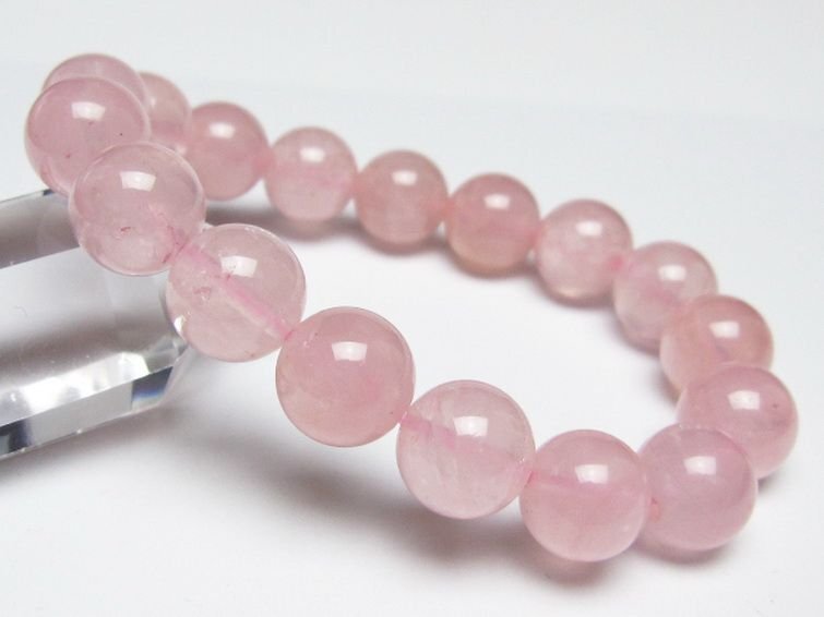 Preview of Seian ◆ Ultra Rare, Top Quality Natural AAAAA Pink Metamorphosis Bracelet 12mm [T178-4427]