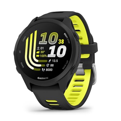 GARMIN Forerunner 170 Smartwatch Black/Amp Yellow Smartwatch Mode