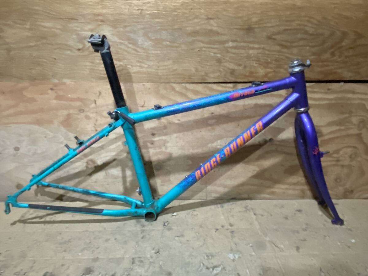 Miyata RIDGE-RUNNER 26-inch MTB, Chromoly Frame, Rare Item, Used Parts, Old MTB, ATB, Vintage MTB, ATB