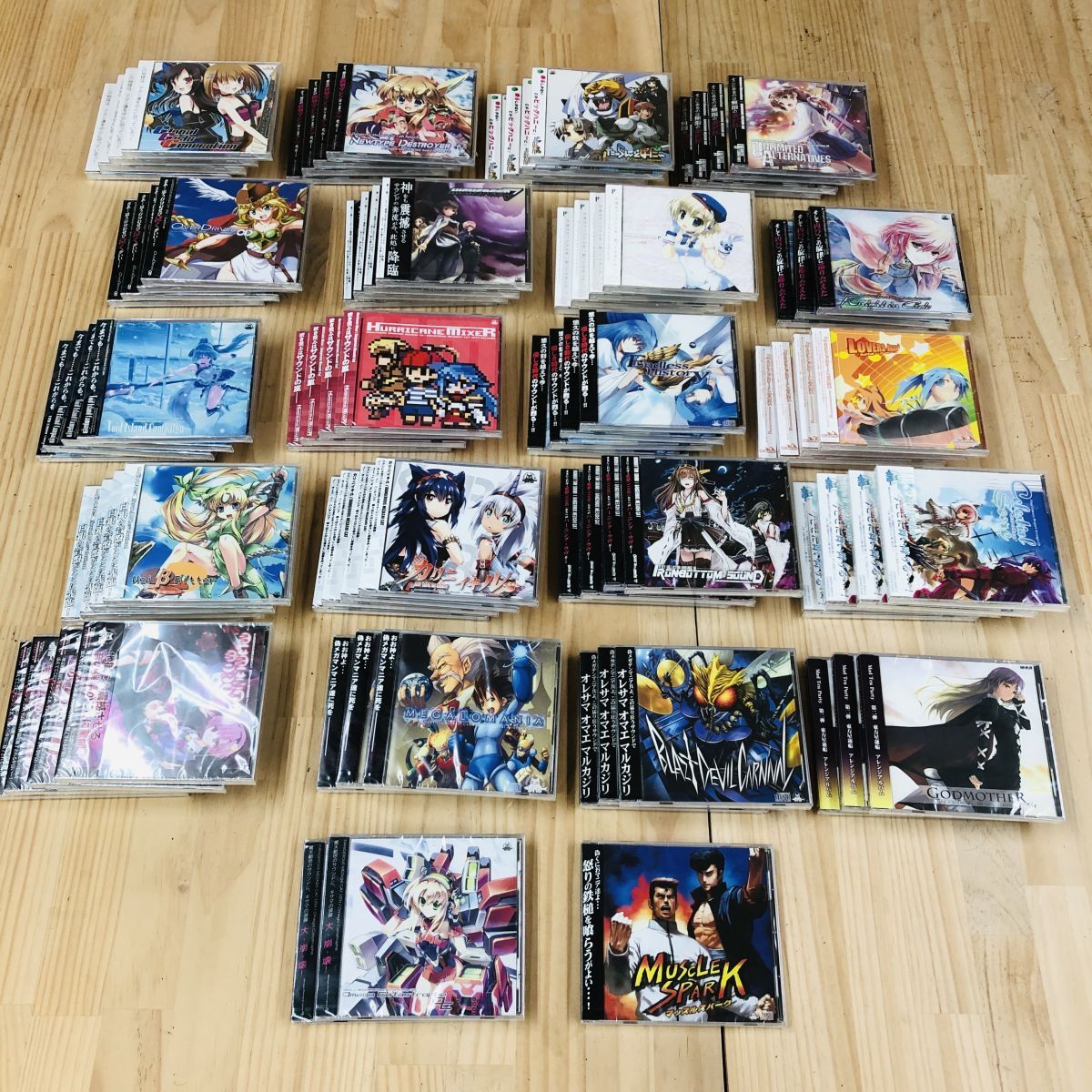 Preview of AC54314 Collection Unopened CDs GODMOTHER Eternal Acelia Knight in Gale Nekonomikan Metamorphose Tyrant Honey MEGALOMANIA Hurricane Mixer