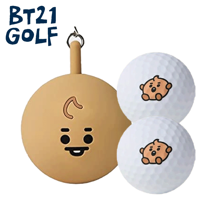 BT21 GOLF BABY Ball Pouch SET [BT21] [Ball Pouch]Golf Balls[Set] [Character] [SHOOKY] [Golf Bag]