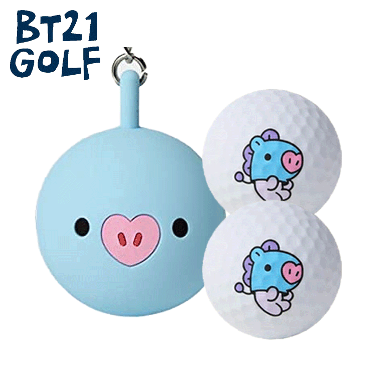 BT21 GOLF BABY Ball Pouch SET [BT21] [Ball Pouch]Golf Balls[Set] [Character] [MANG] [Golf Bag]