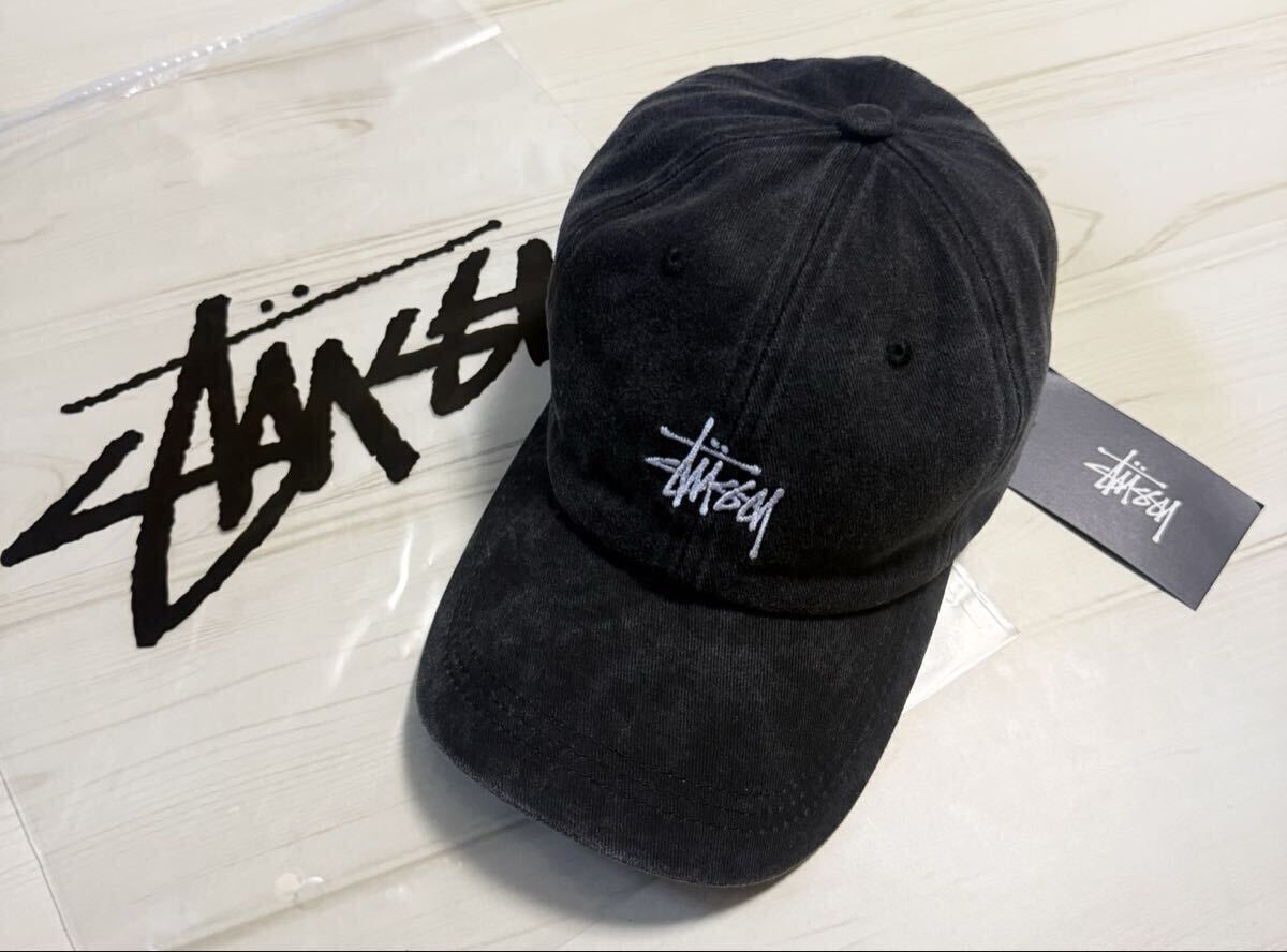 Stussy cap, black.